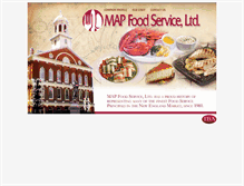 Tablet Screenshot of mapfoodservice.com